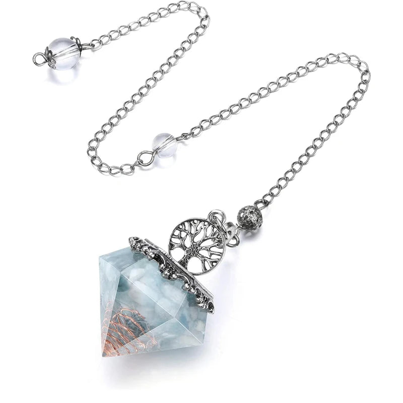 Diamond Shape Healing Pendulum