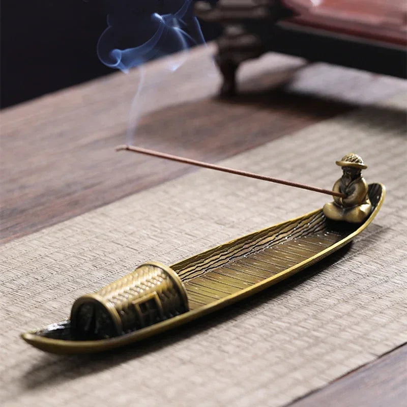 Japanese Fishing Boat Incense Holder