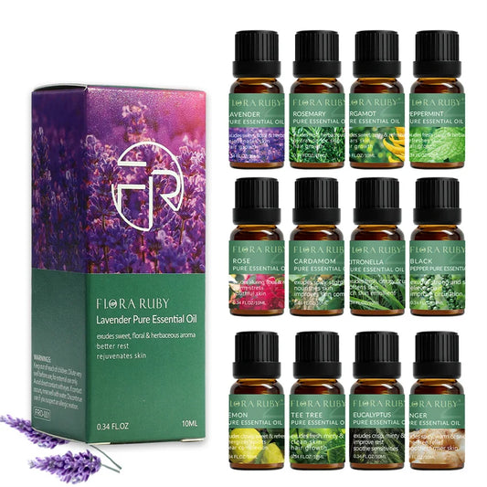 Pure Botanical Essential Oils Collection